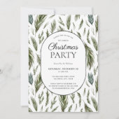 Kerstfeest met bijtende boschemicaliën kaart (Voorkant)