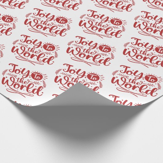 Kerstfeest met de Wereldfeestdag Cadeaupapier (Hoek)