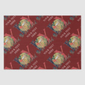 Kerstfeest met de wereldnativiteit  tissuepapier (Voorkant)