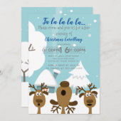 kerstfeest met fundraiser kaart (Voorkant / Achterkant)