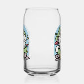 Kerstfeest met Gesponnen-ty Time Cat Blikvorm Glas (Links)