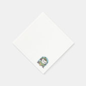 Kerstfeest met Gesponnen-ty Time Cat Servet (Hoek)