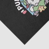 Kerstfeest met Gesponnen-ty Time Cat Tissuepapier (Detail)