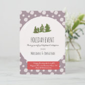 Kerstfeest met handgetekende sneeuwWereldbol Kaart (Staand voorkant)