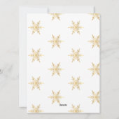 Kerstfeest met Holiday Holly  Feestdagenkaart (Achterkant)