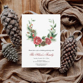 Kerstfeest met Holiday Holly Feestdagenkaart