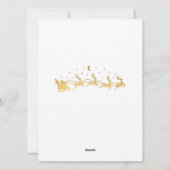 Kerstfeest met Holiday Holly Feestdagenkaart (Achterkant)