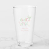 Kerstfeest met Jingle en Mingle Glas (Achterkant)