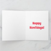 Kerstfeest met Jingle Paws en Boxer Dog Joy Kaart (Binnen)