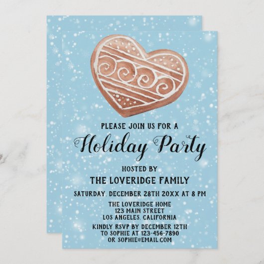 kerstfeest met kerst als kerkholiday kaart (Voorkant / Achterkant)