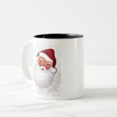  kerstfeest met kerst tweekleurige koffiemok (Voorkant links)