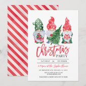 kerstfeest met kerstcadeaus kaart (Voorkant / Achterkant)