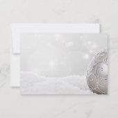 Kerstfeest met kerstfeest kaart (Achterkant)