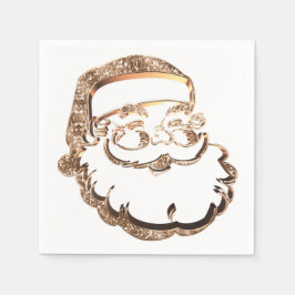 kerstfeest met kerstman servet