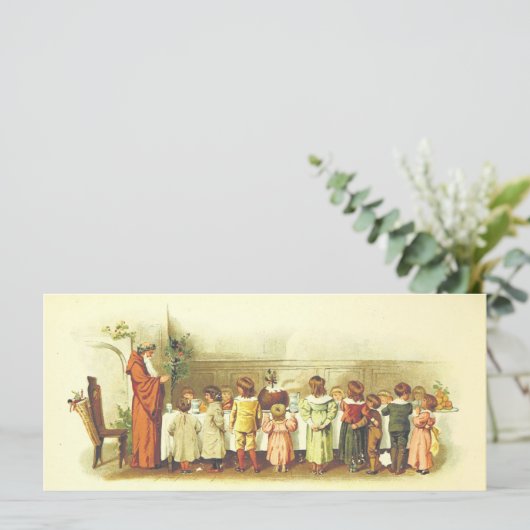  kerstfeest met kinderen (Staand voorkant)