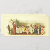 kerstfeest met kinderen (Voorkant / Achterkant)