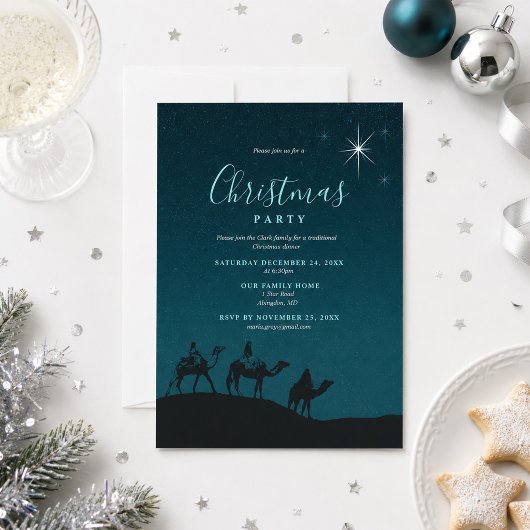 Kerstfeest met religieuze inslag kaart