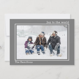 Kerstfeest met speciale Kaart op de wereldfoto