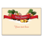 Kerstfeest met Teach-Peace Kaart (Achterkant)