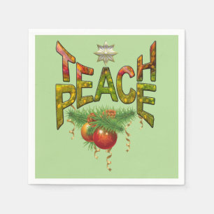 Kerstfeest met Teach-Peace Servet