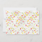 Kerstfeest met tropische palmbomen kaart (Achterkant)