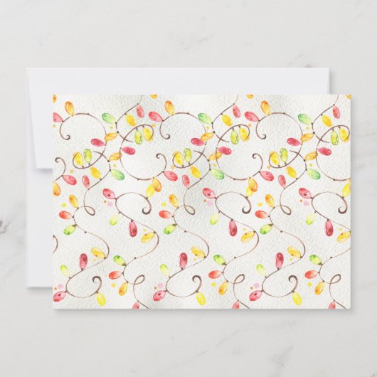 Kerstfeest met tropische palmbomen kaart (Achterkant)