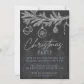 Kerstfeest Minimalistische Hand getrokken Kaart (Voorkant)