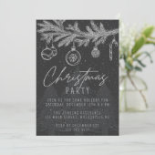 Kerstfeest Minimalistische Hand getrokken Kaart (Staand voorkant)