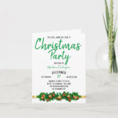 Kerstfeest Mistletoe Bells Decoratief 2 (Voorkant)
