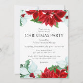 Kerstfeest Modern Corporate Holiday Kaart (Voorkant)