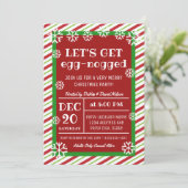 Kerstfeest Modern Grappig Volwassen Feest Kaart (Staand voorkant)