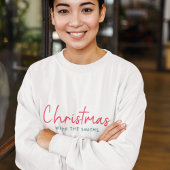 Kerstfeest | Moderne minimalistische familienaam Trui