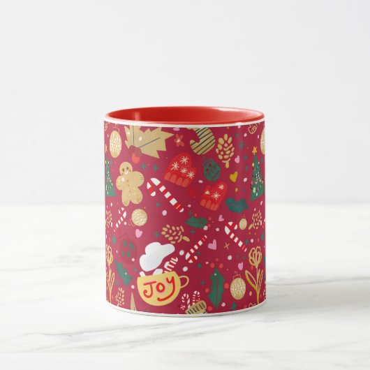 kerstfeest mok (Midden)