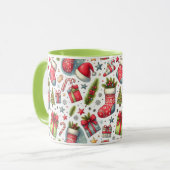 Kerstfeest Mok (Voorkant links)