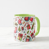 Kerstfeest Mok (Voorkant rechts)