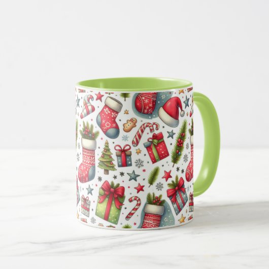 Kerstfeest Mok (Voorkant rechts)
