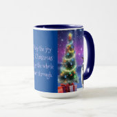 kerstfeest mok (Voorkant rechts)