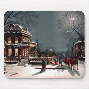 Kerstfeest Mousepad Muismat