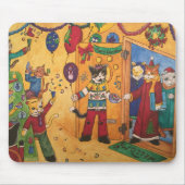 kerstfeest muismat (Voorkant)