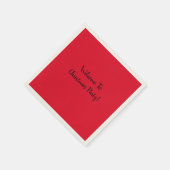 Kerstfeest Napkins Servet (Hoek)