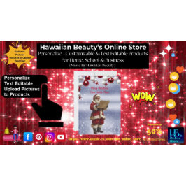 Kerstfeest Naught of Nice Santa Claus List 7 Feestdagenkaart