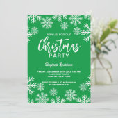Kerstfeest nodigen 5 "x 7" Folie uit Kaart (Staand voorkant)