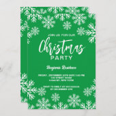 Kerstfeest nodigen 5 "x 7" Folie uit Kaart (Voorkant / Achterkant)