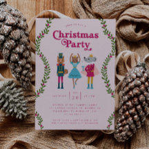 Kerstfeest Notenkraker Roze