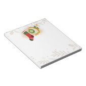 kerstfeest notitieblok (Schuin)