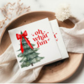 Kerstfeest oh wat leuk servet