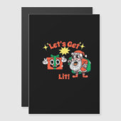 Kerstfeest ontwerp - Let's Get Lit Klassieker (Voorkant / Achterkant)