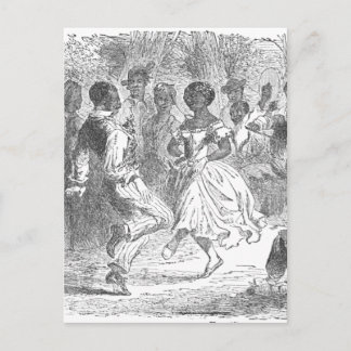 Kerstfeest op een landgoed in Louisiana Feestdagenkaart