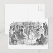 Kerstfeest op een landgoed in Louisiana Feestdagenkaart (Voorkant / Achterkant)