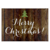  kerstfeest op het platteland snijplank (Voorkant)